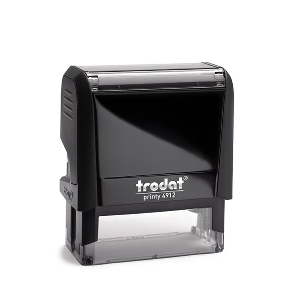 Cachet printy encrier Bleu 4912 Noir TRODAT Réf : 43150