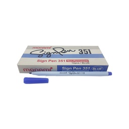 [351] Stylo feutre de signature Bleu 351 MONAMI