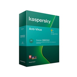 Kaspersky anti-virus  2020 3 postes/1an